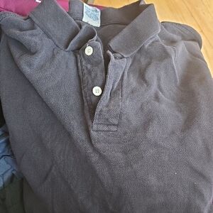 Old Navy Black Polo Shirt Classic Style